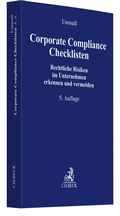 Cover: Corporate Compliance Checklisten - C.H.BECK