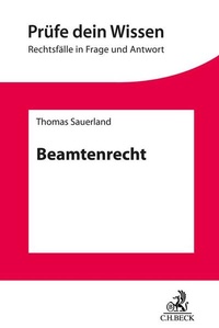 Abbildung von: Beamtenrecht - C.H.BECK