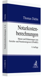 Bild: Notarkostenberechnungen - C.H.BECK
