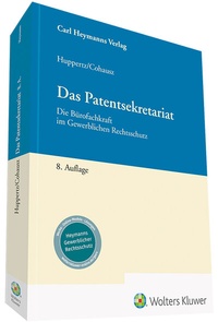 Abbildung von: Das Patentsekretariat - Carl Heymanns Verlag
