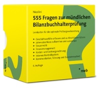 Abbildung von: 555 Fragen zur mündlichen Bilanzbuchhalterprüfung - NWB