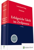 Cover: Erfolgreiche Taktik im Zivilprozess - Luchterhand