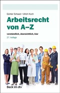 Cover: Arbeitsrecht von A-Z - dtv