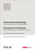 Cover: Unternehmensnachfolge - Dike Verlag Z&uuml;rich