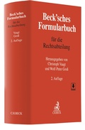 Cover: Beck'sches Formularbuch f&uuml;r die Rechtsabteilung - C.H.BECK