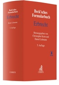 Abbildung von: Beck'sches Formularbuch Erbrecht - C.H.BECK