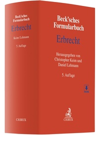 Enlarge image Cover: Beck'sches Formularbuch Erbrecht - C.H.BECK