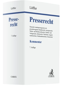 Enlarge image Cover: Presserecht - C.H.BECK