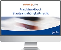Abbildung von: Praxishandbuch Staatsangehörigkeitsrecht online - Jehle