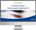 Abbildung von: Praxishandbuch Staatsangehörigkeitsrecht online - Jehle