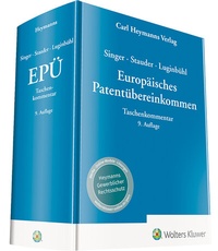 Enlarge image Cover: Europäisches Patentübereinkommen (EPÜ) - Carl Heymanns Verlag