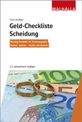 Cover: Geld-Checkliste Scheidung - Walhalla