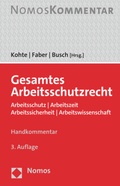 Cover: Gesamtes Arbeitsschutzrecht - Nomos