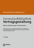 Cover: FormularBibliothek Vertragsgestaltung - Nomos