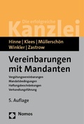 Cover: Vereinbarungen mit Mandanten - Nomos