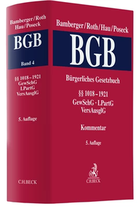 Abbildung von: Bürgerliches Gesetzbuch BGB - Band 4 - C.H.BECK