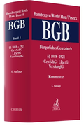 Cover: B&uuml;rgerliches Gesetzbuch BGB - Band 4 - C.H.BECK