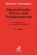 Cover: Internationales Privat- und Verfahrensrecht - C.H.BECK
