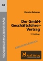 Cover: Der GmbH-Gesch&auml;ftsf&uuml;hrer-Vertrag - Kraft Verlag