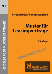 Enlarge image Cover: Muster für Leasingverträge - Kraft Verlag