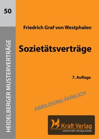 Abbildung von: Sozietätsverträge - Kraft Verlag
