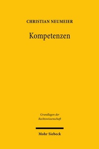 Abbildung von: Kompetenzen - Mohr Siebeck