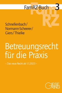 Abbildung von: Betreuungsrecht für die Praxis - Gieseking
