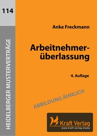 Abbildung von: Arbeitnehmerüberlassung - Kraft Verlag
