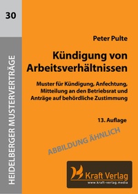 Abbildung von: Kündigung von Arbeitsverhältnissen - Kraft Verlag
