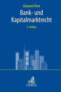 Abbildung von: Bank- und Kapitalmarktrecht - C.H.BECK