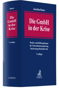 Abbildung von: Die GmbH in der Krise - C.H.BECK
