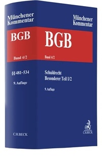 Abbildung von: Münchener Kommentar zum Bürgerlichen Gesetzbuch: BGB - Band 4/2 - C.H.BECK