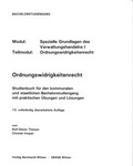 Cover: Ordnungswidrigkeitenrecht - Bernhardt, Horst