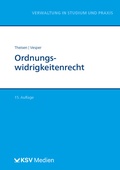 Cover: Ordnungswidrigkeitenrecht - KSV Medien