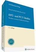 Cover: EP&Uuml;- und PCT-Tabellen - Carl Heymanns Verlag
