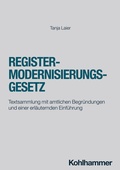 Cover: Registermodernisierungsgesetz - Kohlhammer