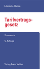 Cover: Tarifvertragsgesetz - Vahlen