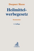Abbildung von: Heilmittelwerbegesetz - C.H.BECK