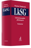 Cover: LkSG: Lieferkettensorgfaltspflichtengesetz - C.H.BECK