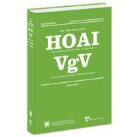 Abbildung von: HOAI Honorarordnung für Architekten und Ingenieure - VgV Verordnung über die Vergabe öffentlicher Aufträge - Rudolf Müller Verlag