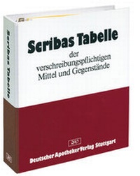 Abbildung von: Scribas Tabelle - Deutscher Apotheker Verlag