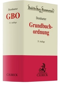 Enlarge image Cover: Grundbuchordnung: GBO - C.H.BECK