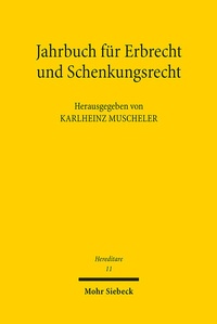 Bild: Hereditare - Jahrbuch für Erbrecht und Schenkungsrecht - Band 11 - Mohr Siebeck