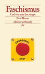 Cover: Faschismus - Suhrkamp