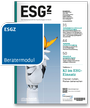 Cover: ESGZ - Fachzeitschrift für Nachhaltigkeit und Recht - Fachmedien Otto Schmidt