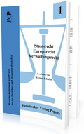 Cover: Staatsrecht/Europarecht/Verwaltungsrecht - Juristischer Verlag Pegnitz