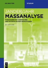 Abbildung von: Maßanalyse - De Gruyter