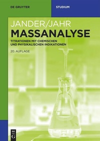 Enlarge image Cover: Maßanalyse - De Gruyter