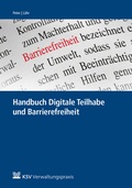 Cover: Handbuch Digitale Teilhabe und Barrierefreiheit - KSV Medien