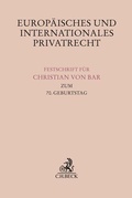 Abbildung von: Europäisches und internationales Privatrecht - C.H.BECK